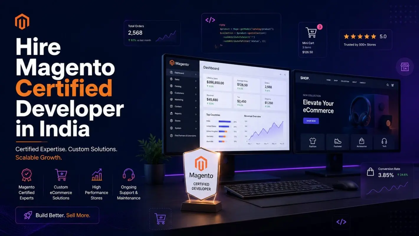 Hire Magento Certified Developer in India